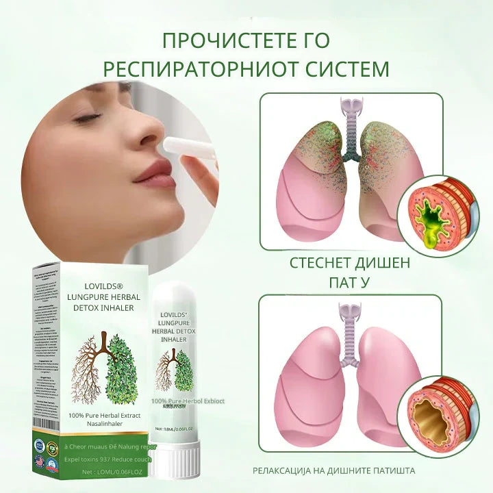 LungPure – Vaš prirodan put do lakšeg disanja i čistijih pluća